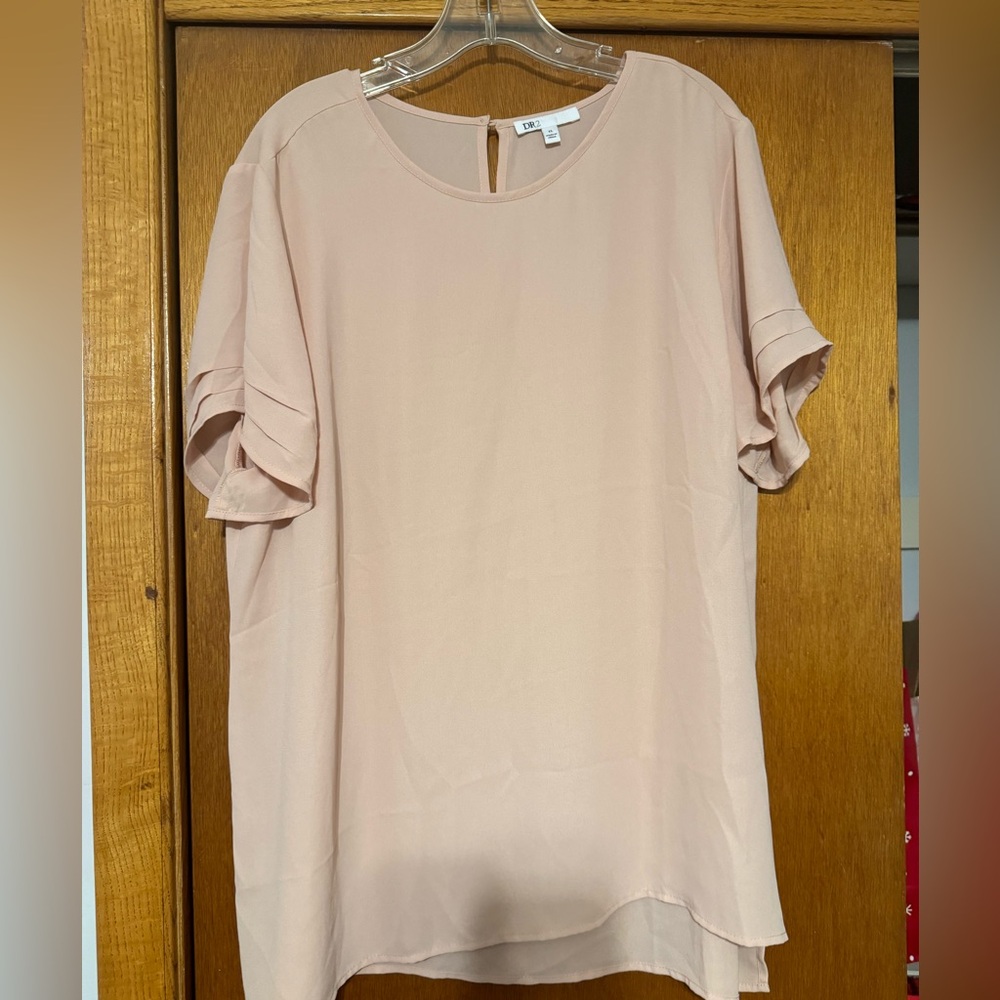 DR2 pale pink blouse